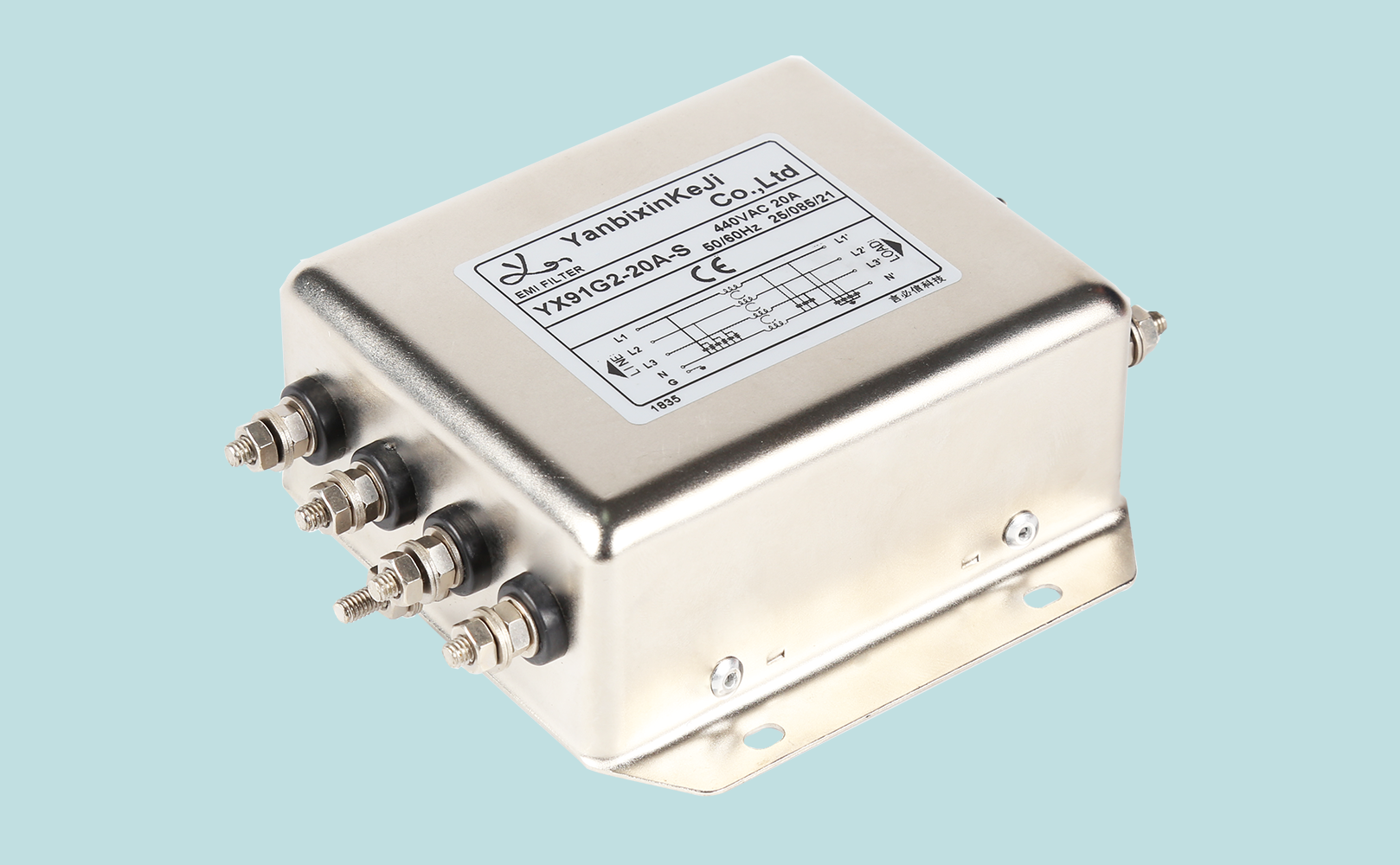 YX-91三相四線電源濾波器 