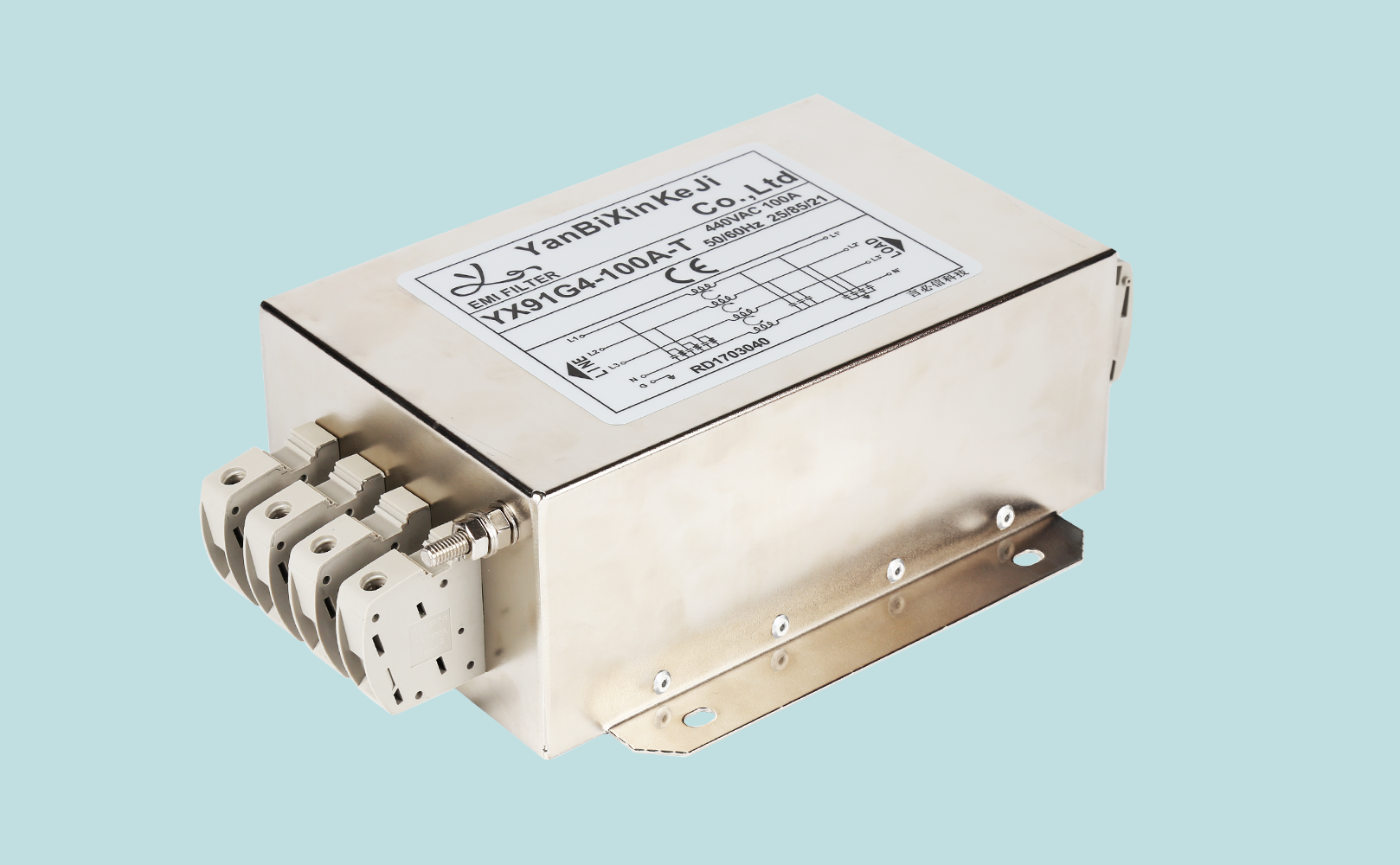 YX-91三相四線電源濾波器 