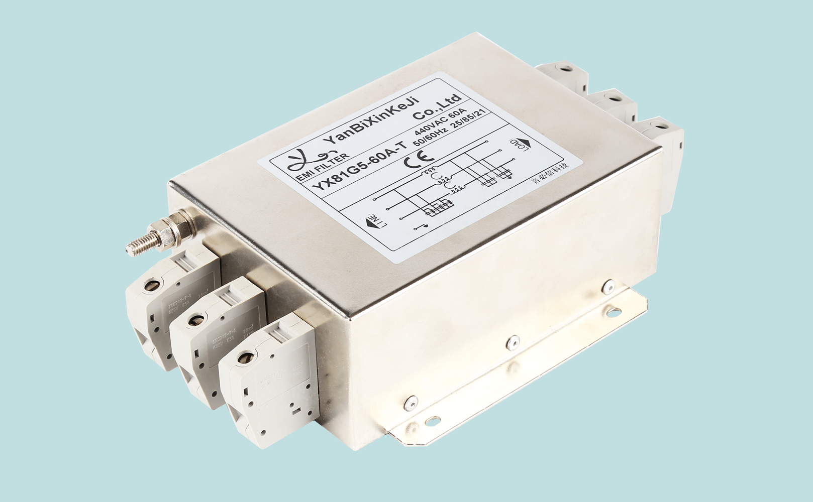 YX-81三相三線電源濾波器